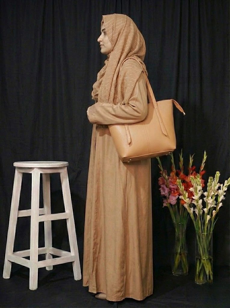 light brown button abaya with matching handbag – elegant everyday modest wear | buy abaya online in pakistan light brown button abaya with matching handbag – elegant everyday modest wear | buy abaya online in pakistan