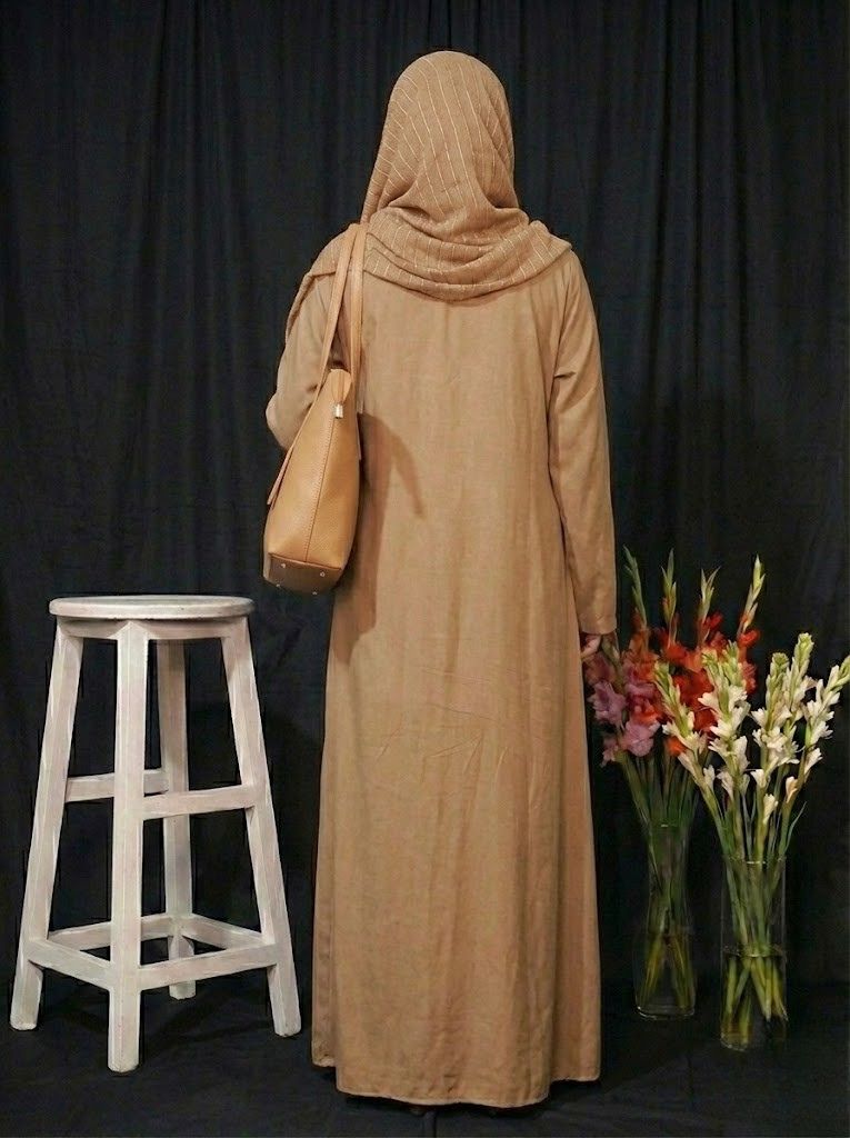 light brown button abaya with matching handbag – elegant everyday modest wear | buy abaya online in pakistan light brown button abaya with matching handbag – elegant everyday modest wear | buy abaya online in pakistan